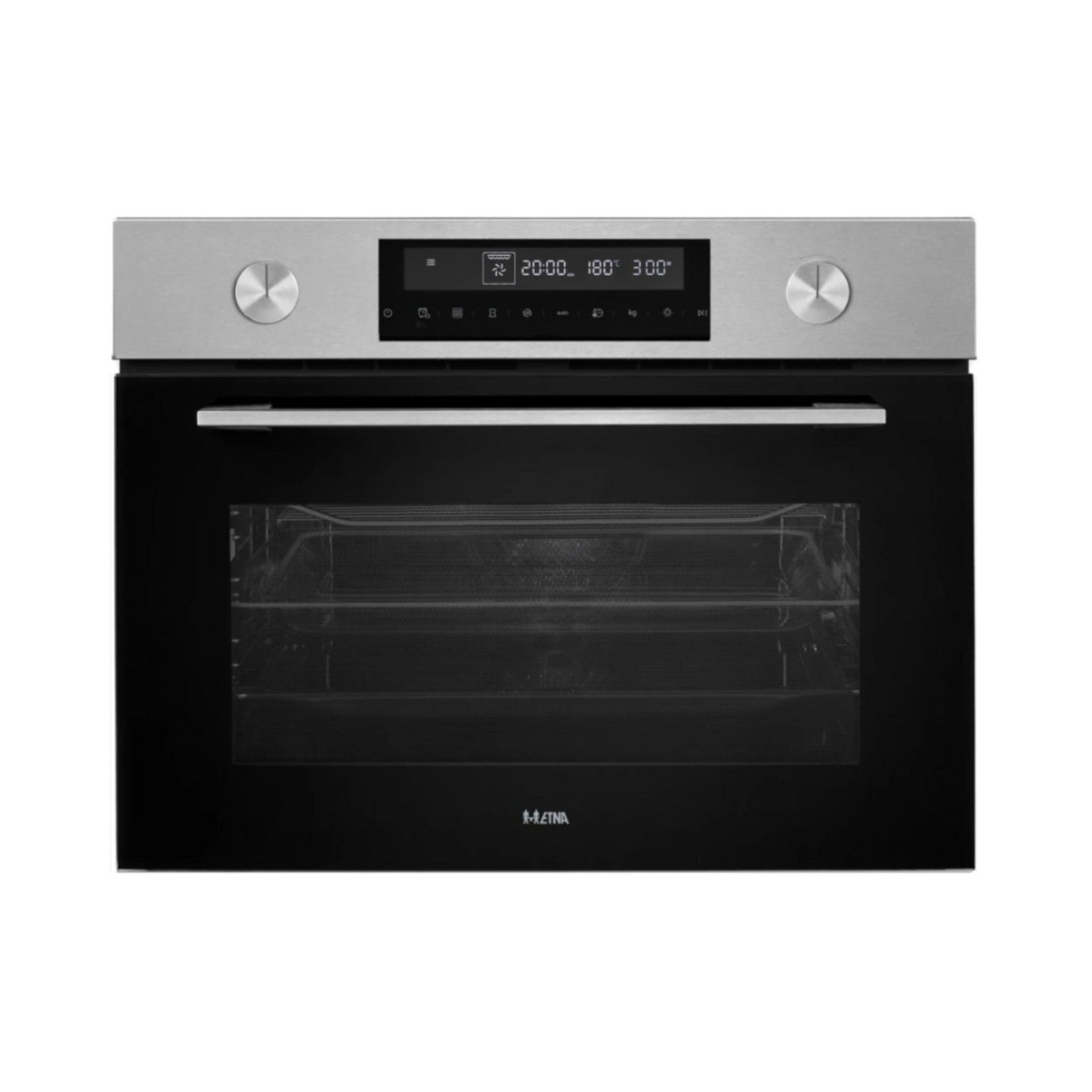 ETNA CM450RVS - Inbouw Combi-Oven - 50L - Turbo Hetelucht