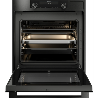 ATAG CS66121D stoomoven 73 ltr met 6" LCD scherm A+ zwart