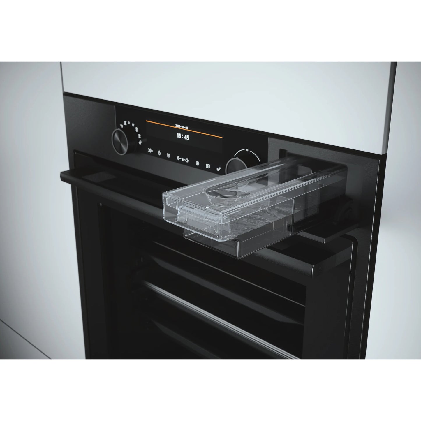 ATAG CS66121D stoomoven 73 ltr met 6" LCD scherm A+ zwart