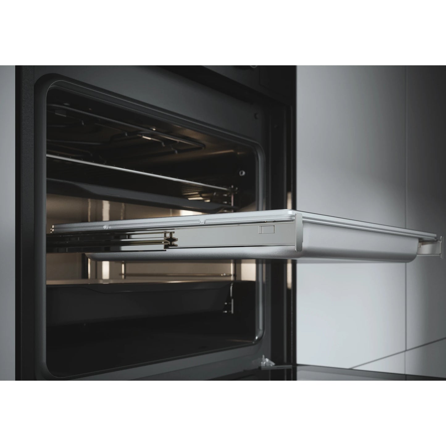 ATAG CS66121D stoomoven 73 ltr met 6" LCD scherm A+ zwart