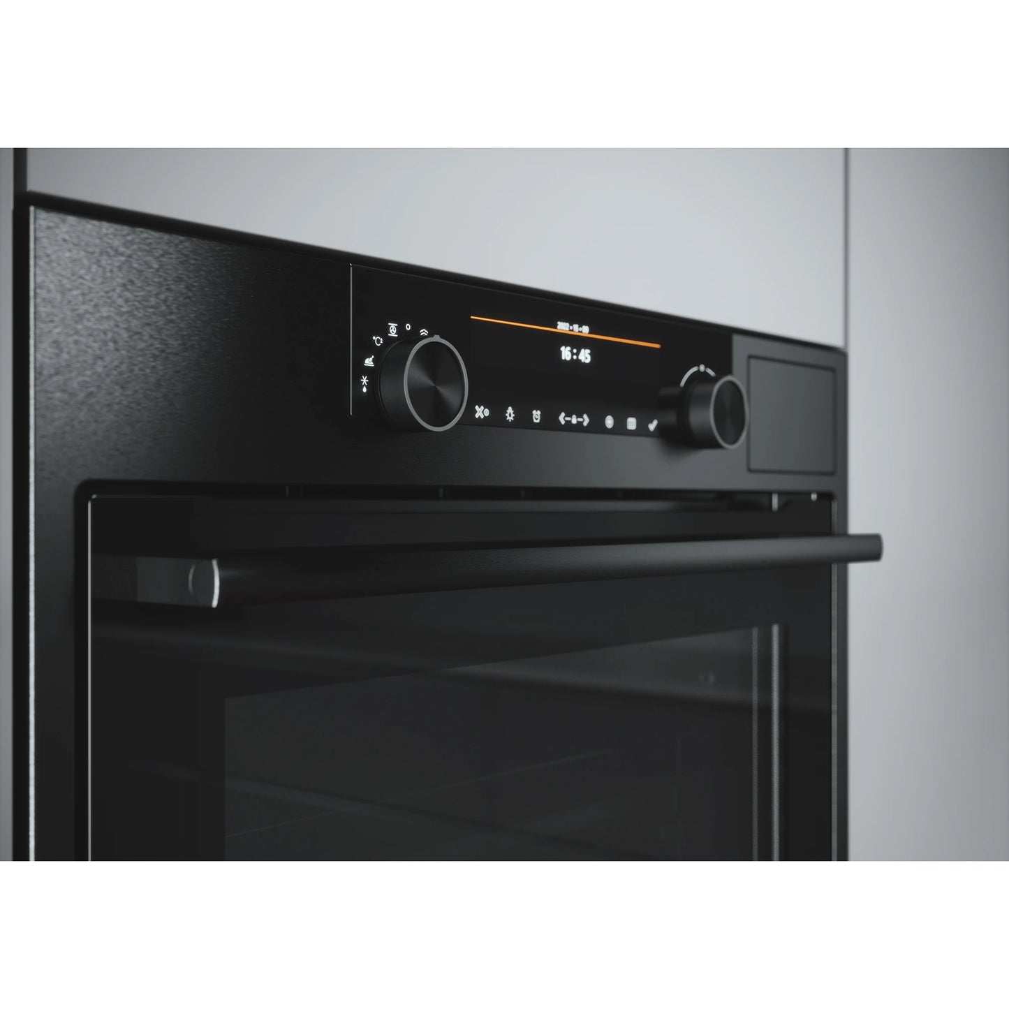 ATAG CS66121D stoomoven 73 ltr met 6" LCD scherm A+ zwart
