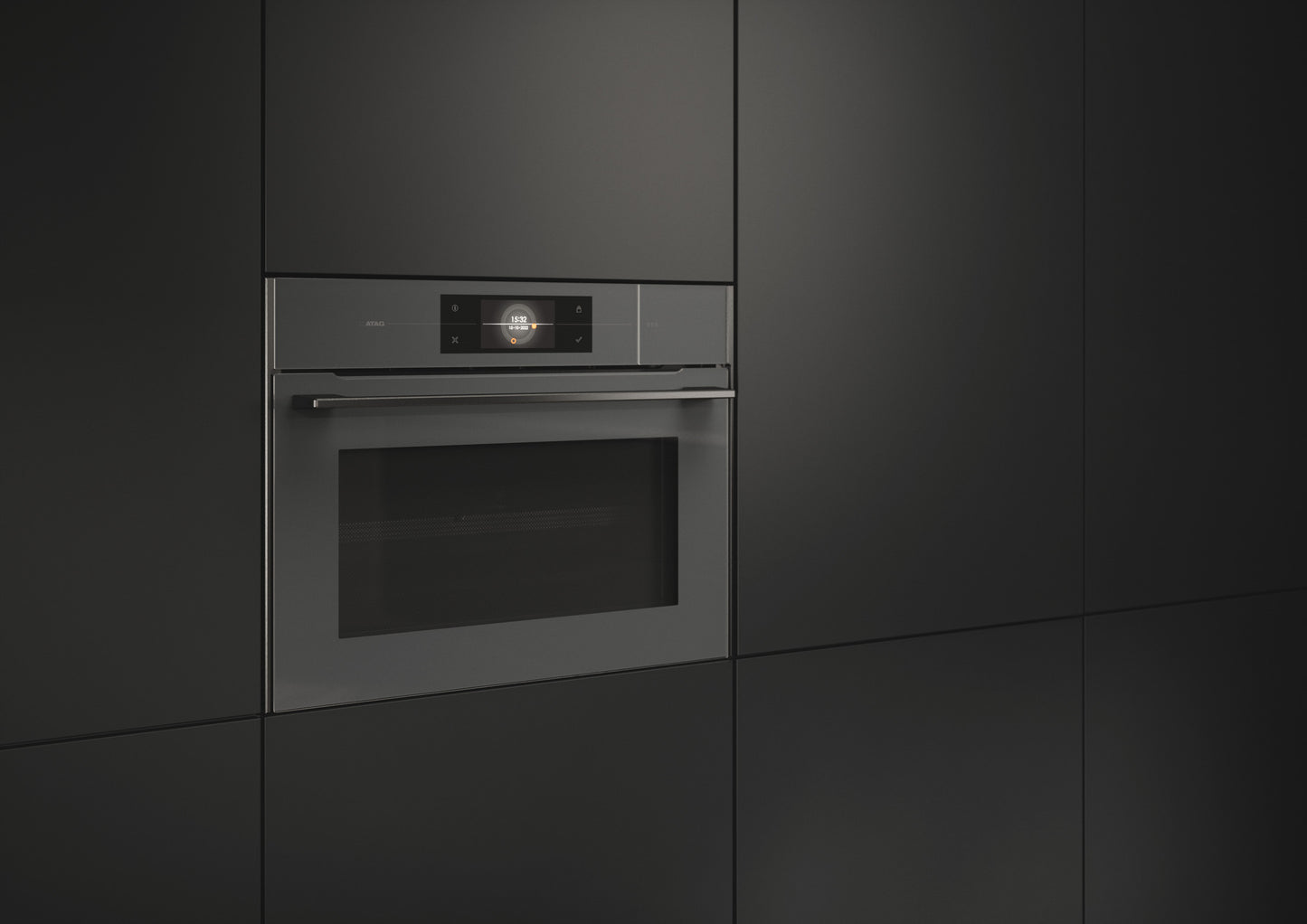 ATAG CSX4674M 3-in-1 oven Soft Black met TFT-touchdisplay
