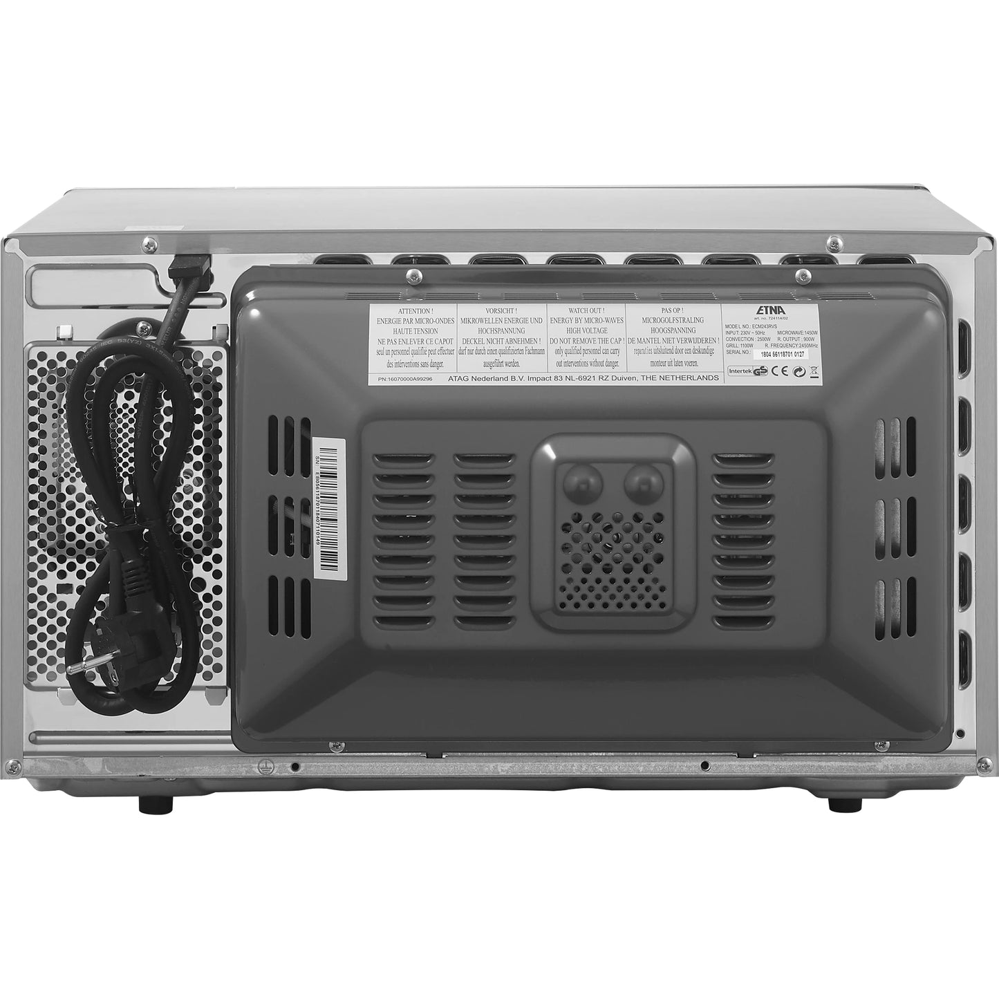 ETNA ECM243RVS Combi-magnetron (25 liter)