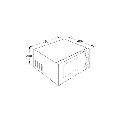 ETNA ECM243RVS Combi-magnetron (25 liter)