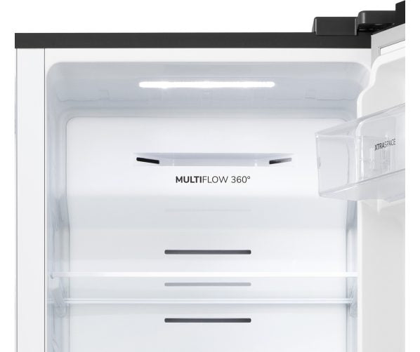 ETNA AKV578IZWA – Amerikaanse Side-by-Side koelkast
