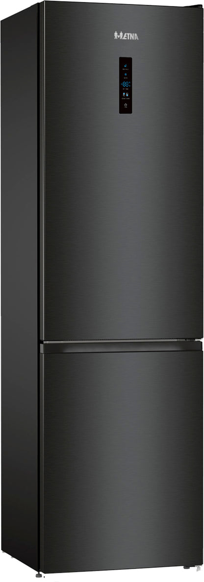 ETNA KCV385NZWA Koel/vriescombinatie, zwart (185 cm) -