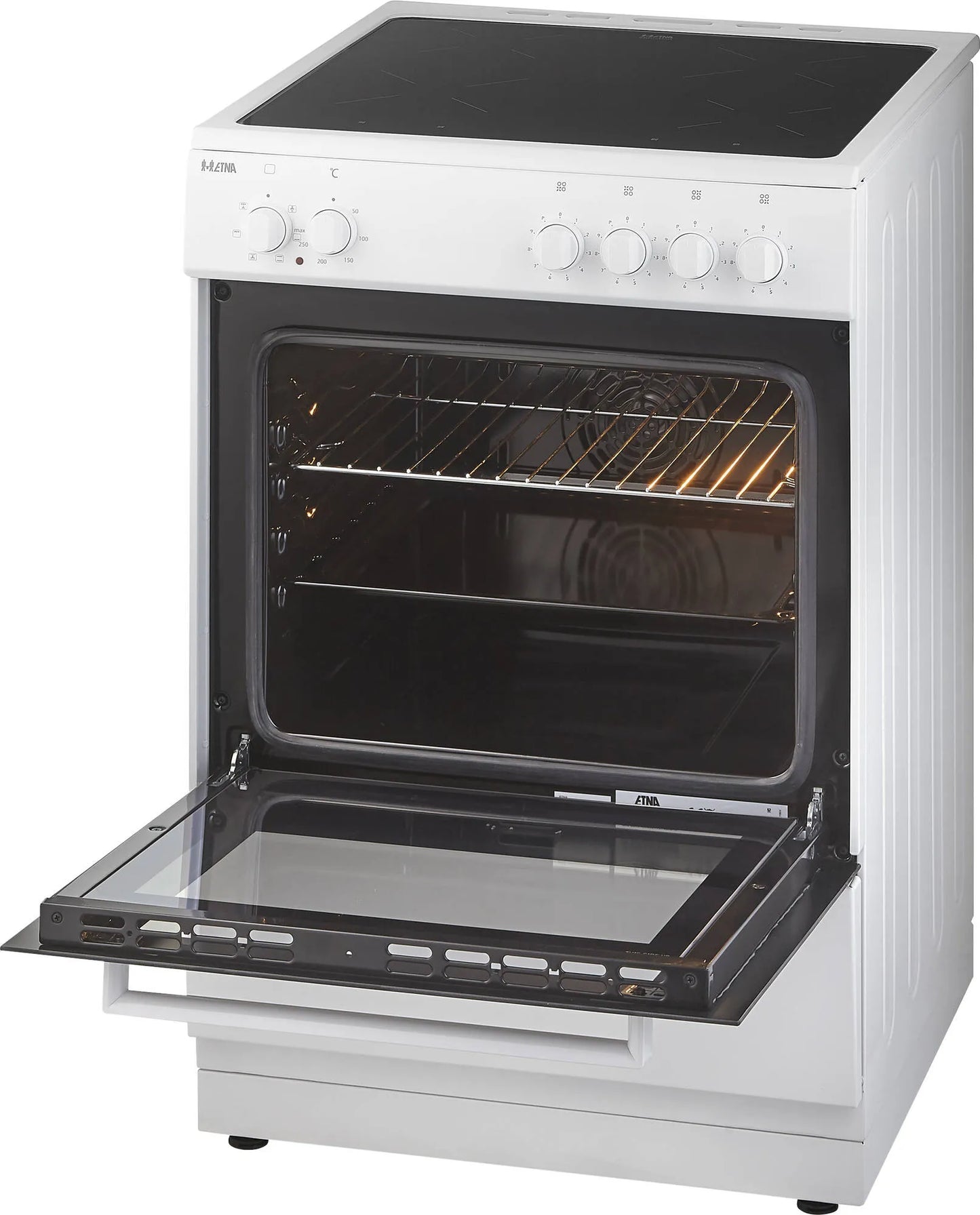 etna FIV560WIT vrijstaand inductiefornuis