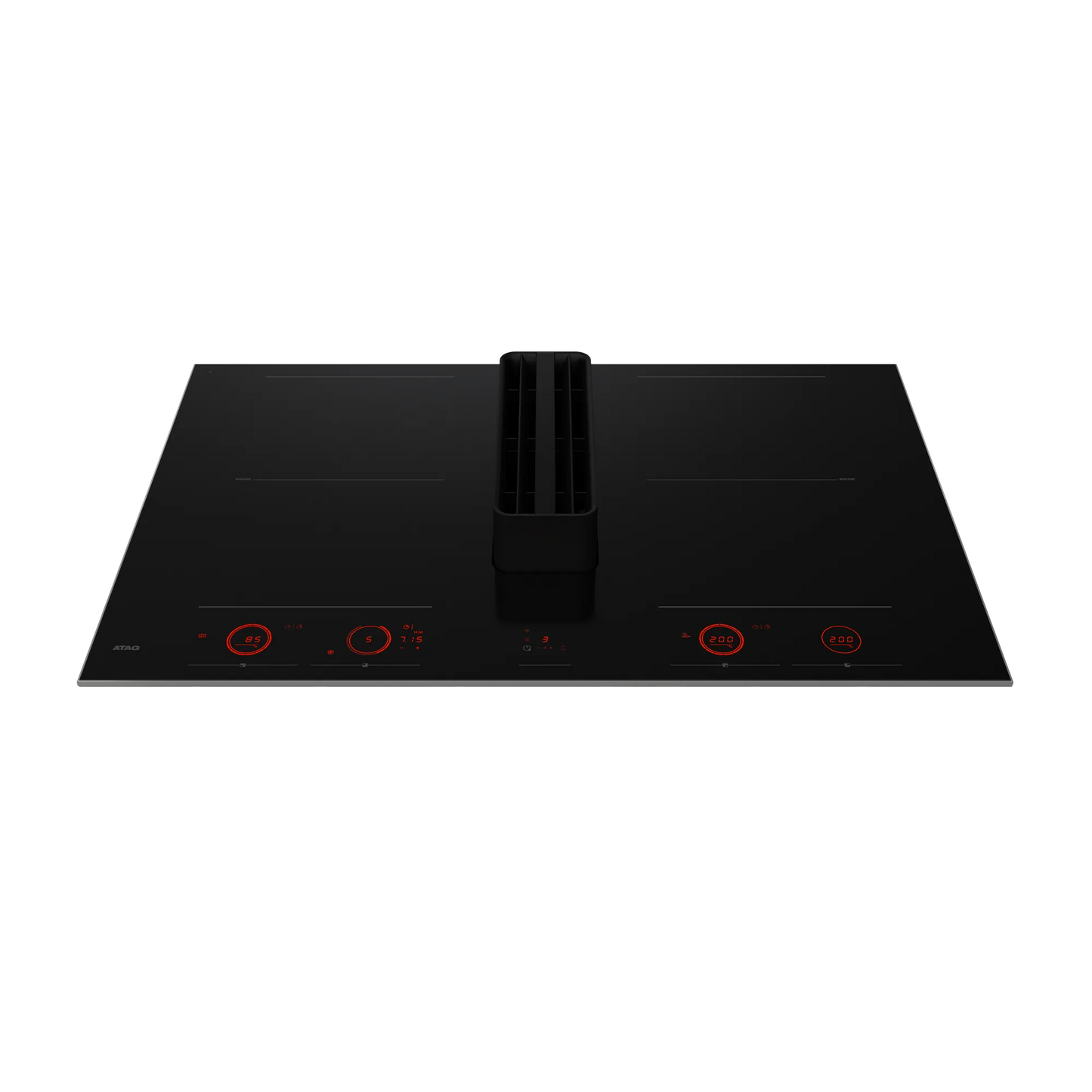 Atag HIDD28471SV Kookplaat met Afzuiging