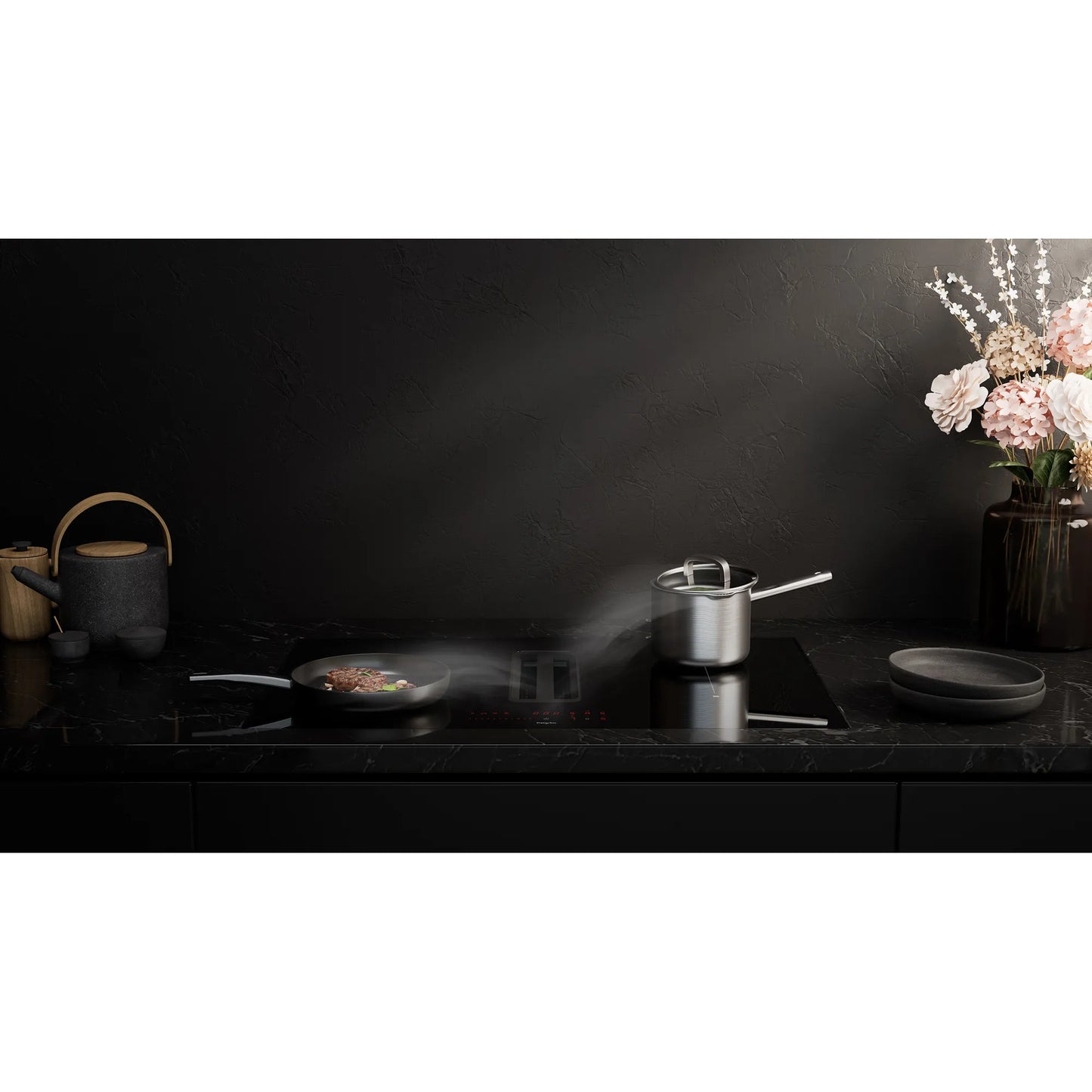 Pelgrim IKR3082F Inductiekookplaat | 80 cm | Flexzones | Facetrand