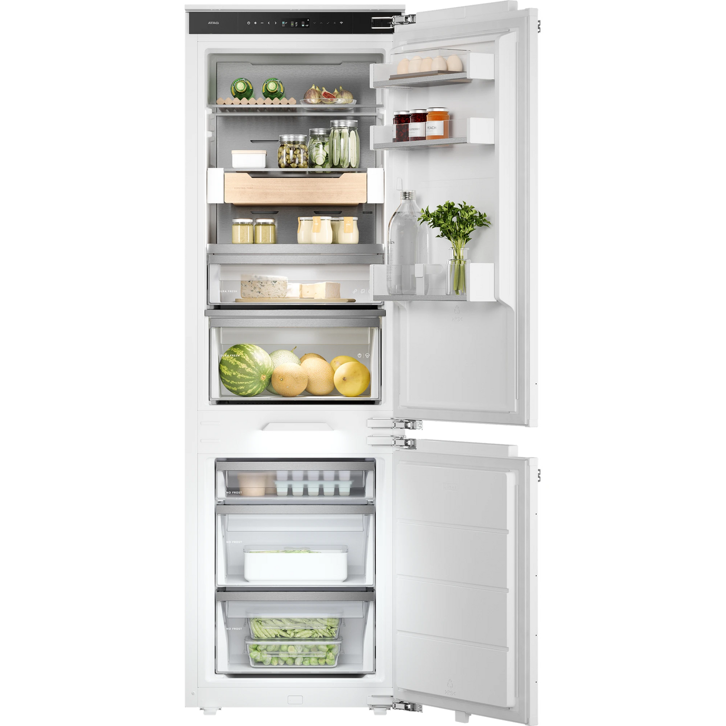 ATAG KDC9178NC - Inbouw koelvriescombinatie met DuraFresh en NoFrost (178 cm)