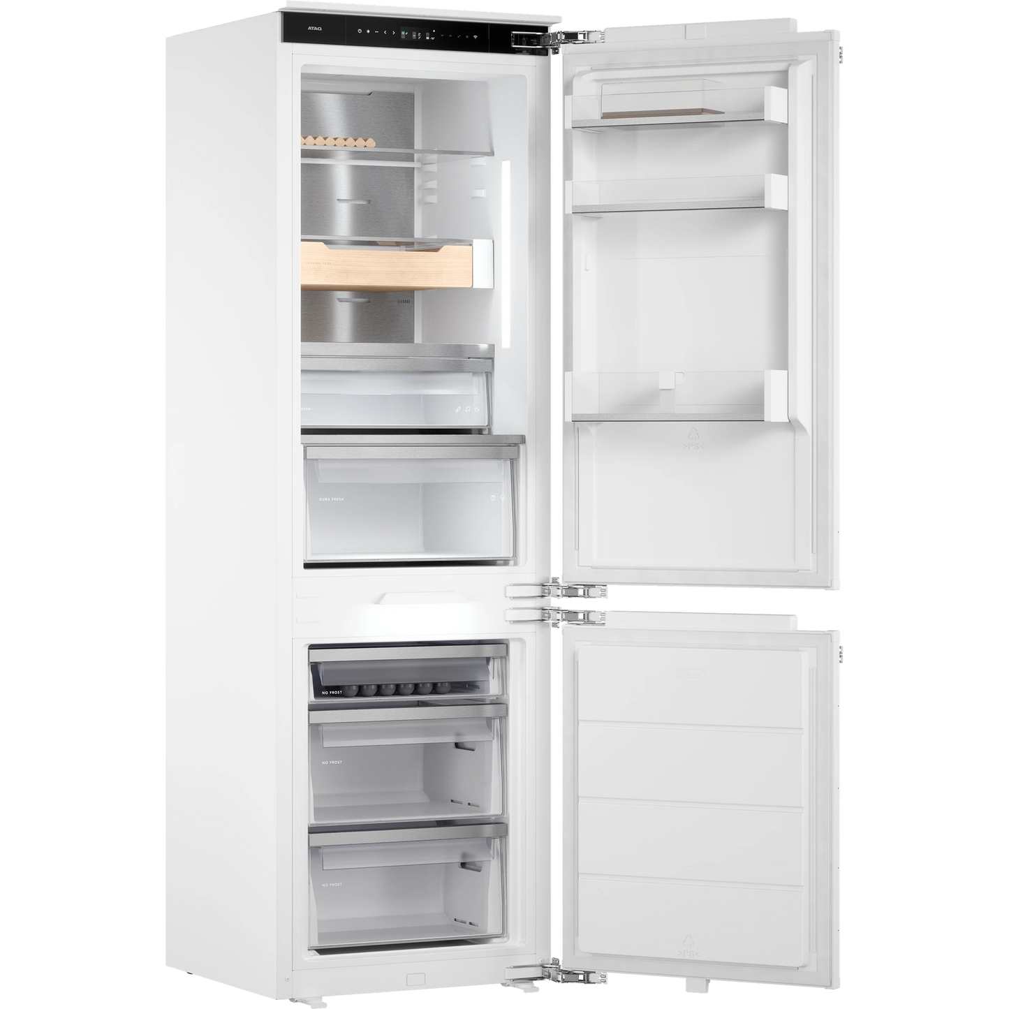 ATAG KDC9178NC - Inbouw koelvriescombinatie met DuraFresh en NoFrost (178 cm)