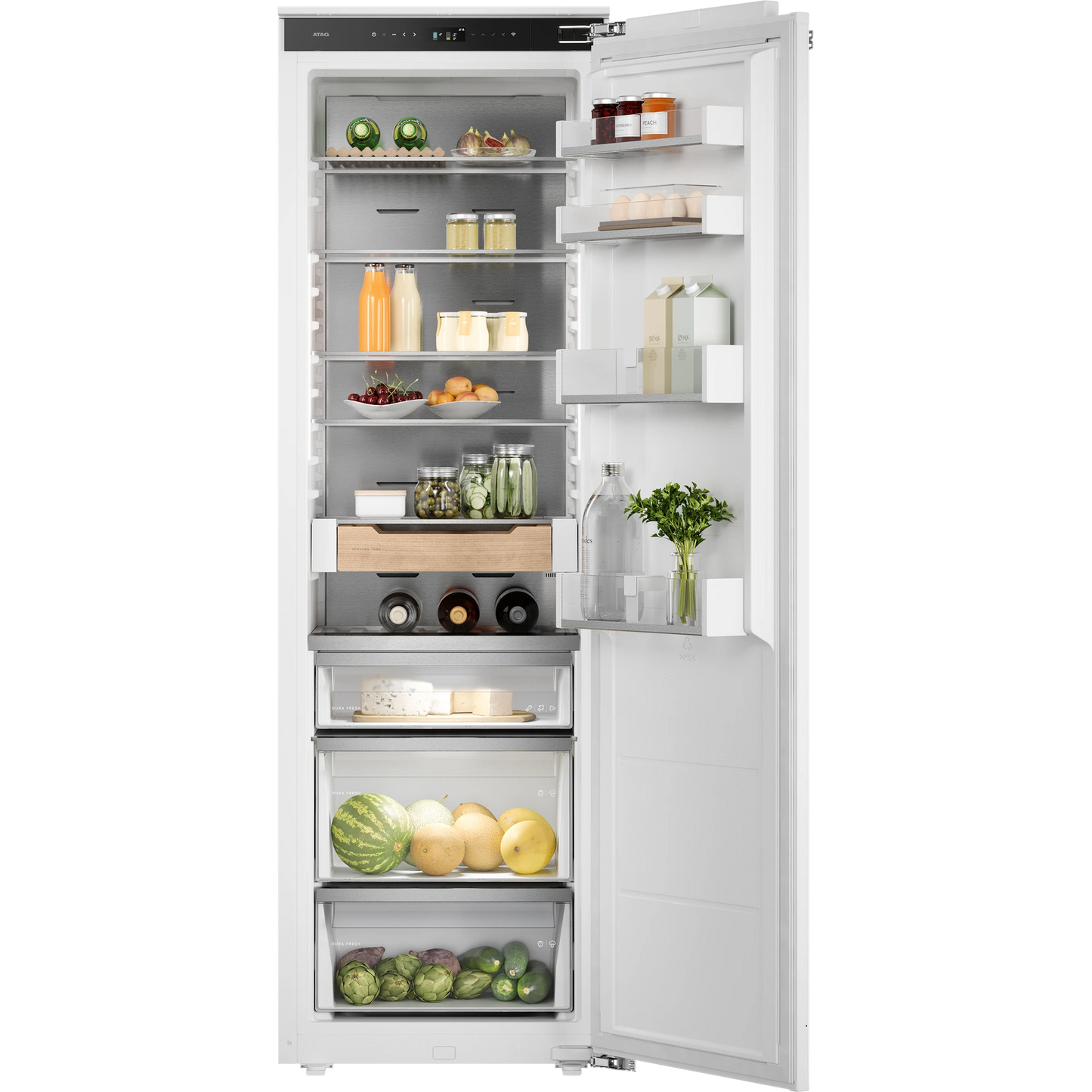 ATAG KDK9178NC - Inbouw Koelkast - Nis 178 cm - NoFrost - Deur-op-deur