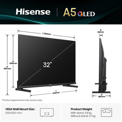 ACTIE: ETNA KIF780ZT/DS Inductiekookplaat + Hisense Smart TV