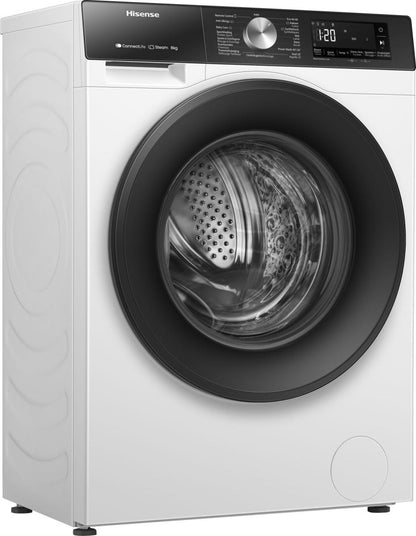 Hisense WF3S8043BW3/BLX – Wasmachine (8 kg, 1400 tpm)