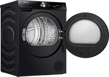 Hisense DH7S107BB 7S Vrijstaande droger met warmtepomp, 10 kg