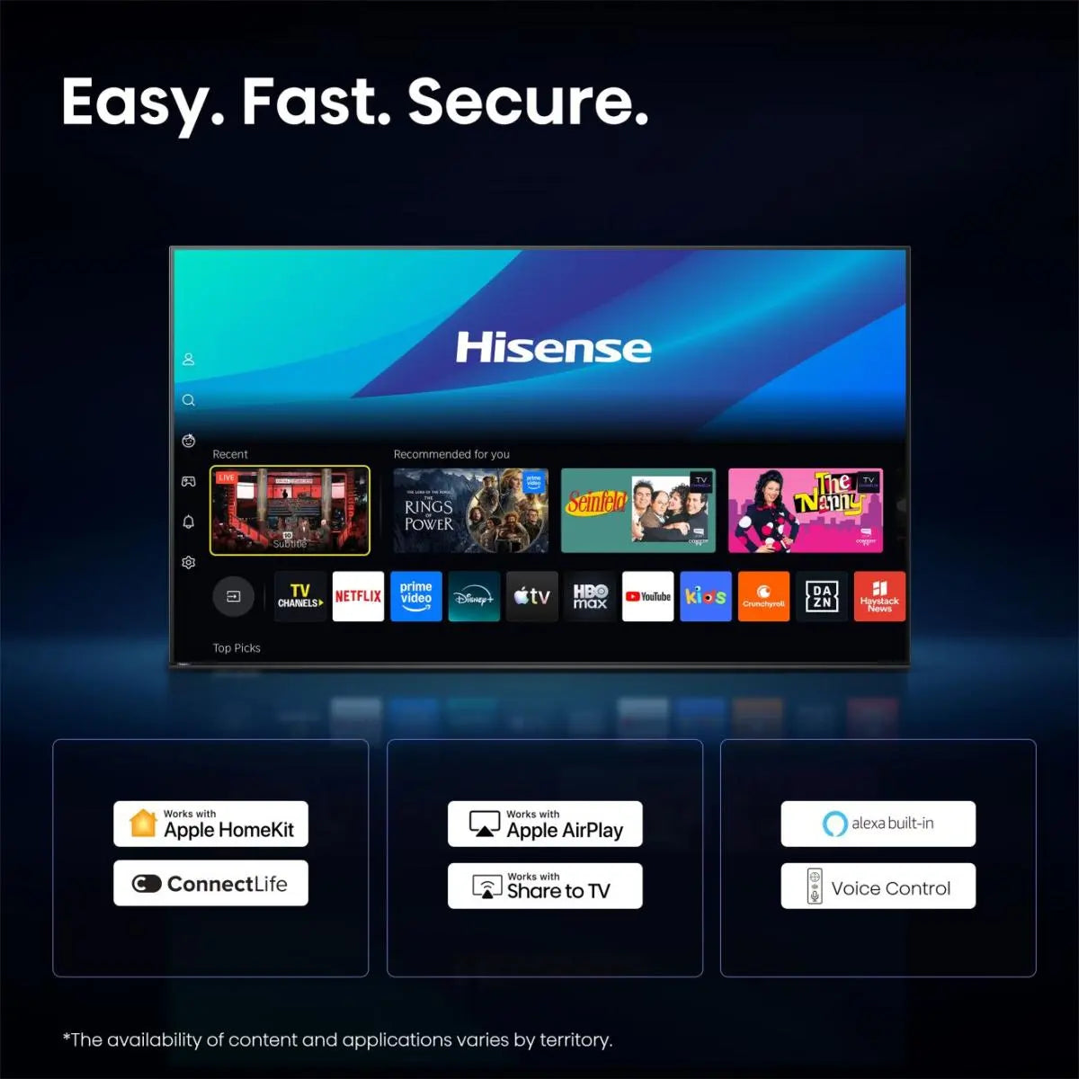 HISENSE 50E79S 50 '' E79S | Hi-QLED Smart TV 4K 60 Hz