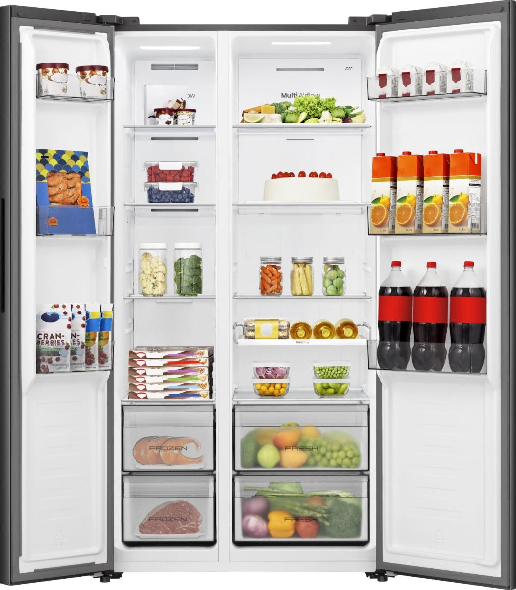 Hisense RS3P558NEFD – Side-by-Side Amerikaanse koelkast