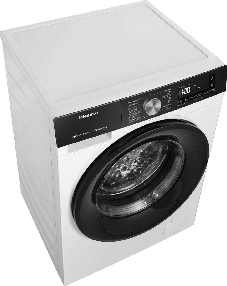Hisense WF3S8043BW3/BLX – Wasmachine (8 kg, 1400 tpm)