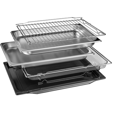 Pelgrim OFS860 - Combi-stoomoven - 77 liter inhoud - FullSteam technologie