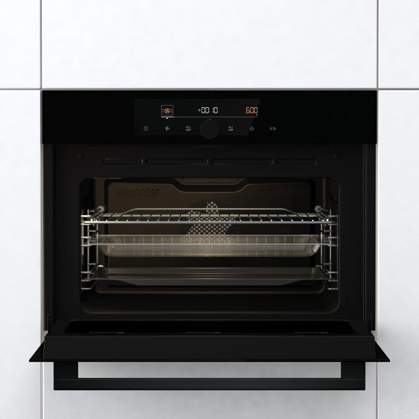 PELGRIM OM540MAT Oven - magnetronfunctie - nis 45 cm