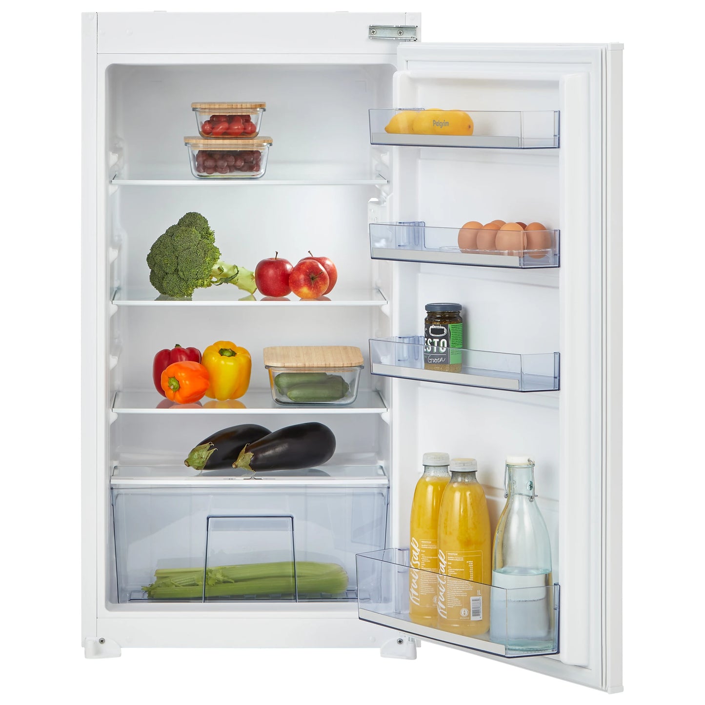 Pelgrim PKS27102 - Inbouw Koelkast - Nis 102 cm - Sleepdeur