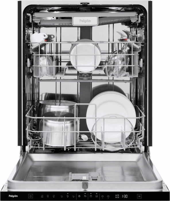 Pelgrim GVW305XL – Volledig Geïntegreerde Inbouw Vaatwasser