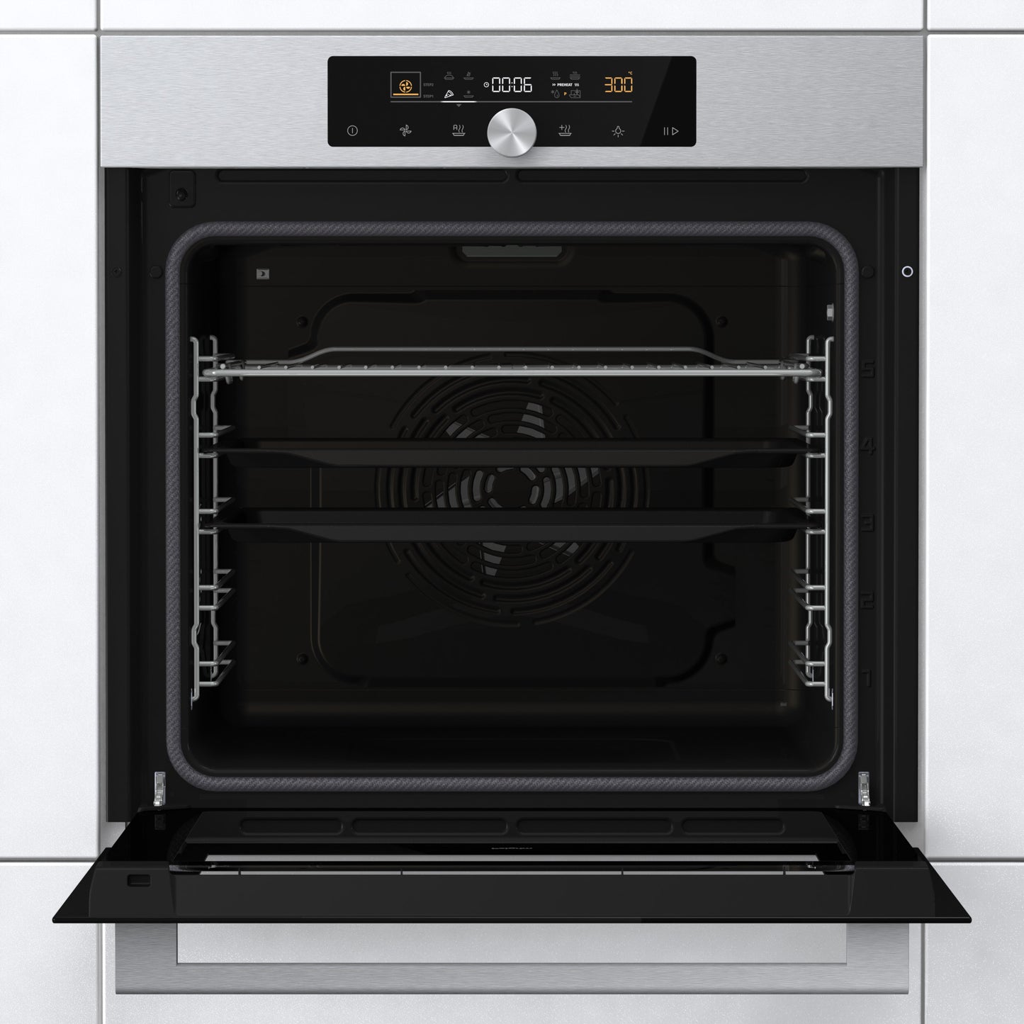 PELGRIM O560RVS Oven, nis 60 cm