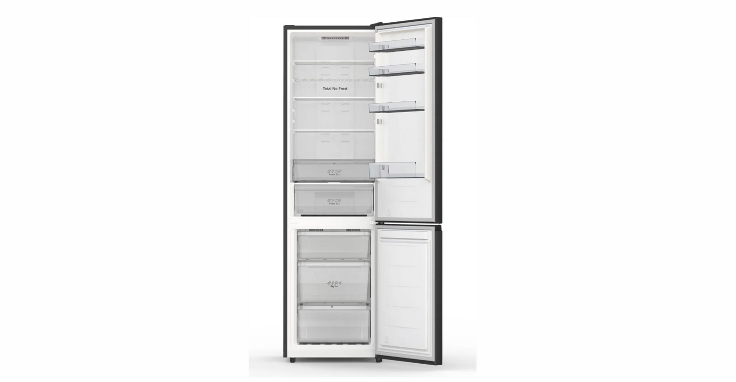 Hisense RB440N4AFD – Koel-Vriescombinatie – 336 Liter – Energieklasse D – Zwart