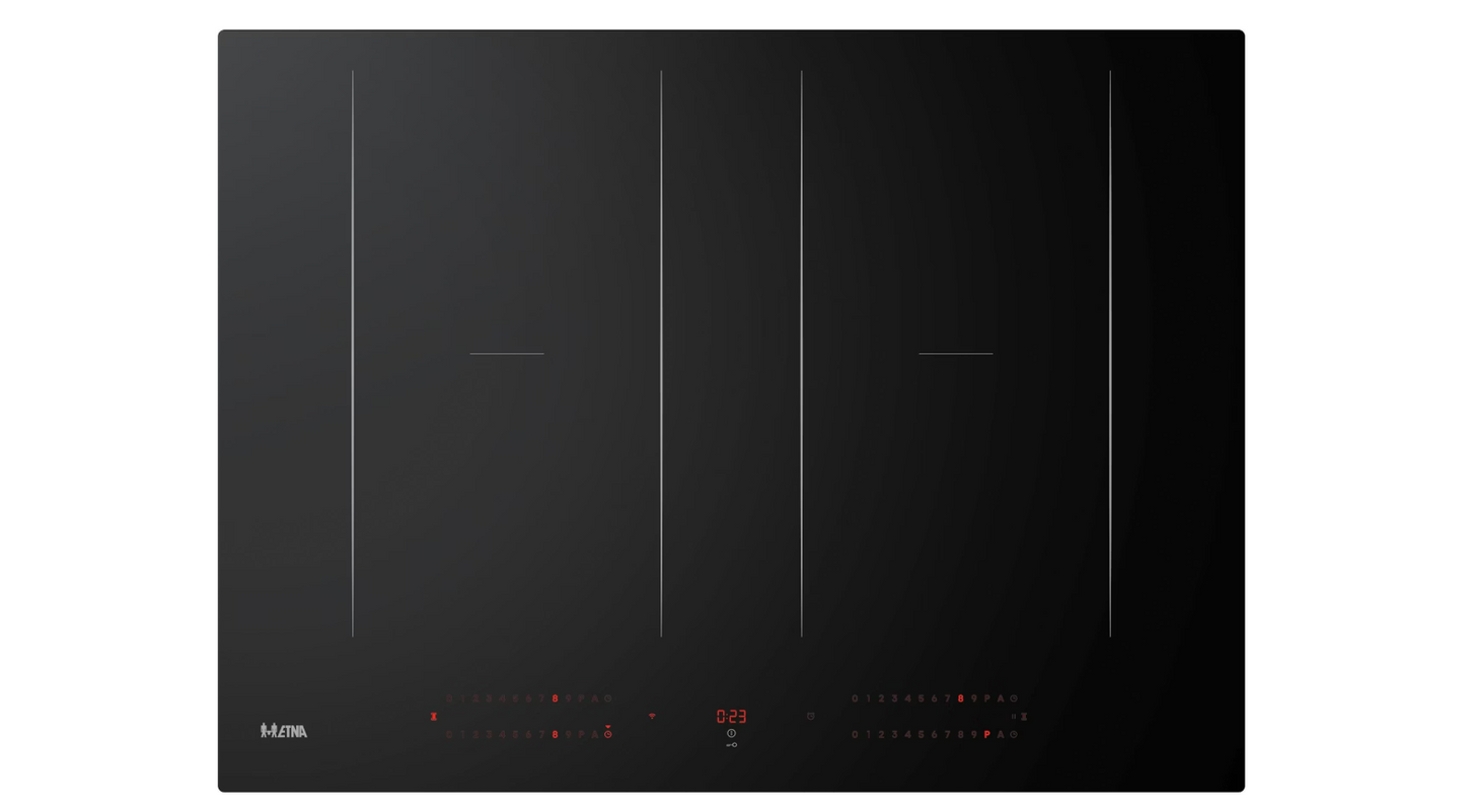 ETNA KIF6472ZT – Inductiekookplaat – 70 cm – 4 Zones – Dubbele Flexzones