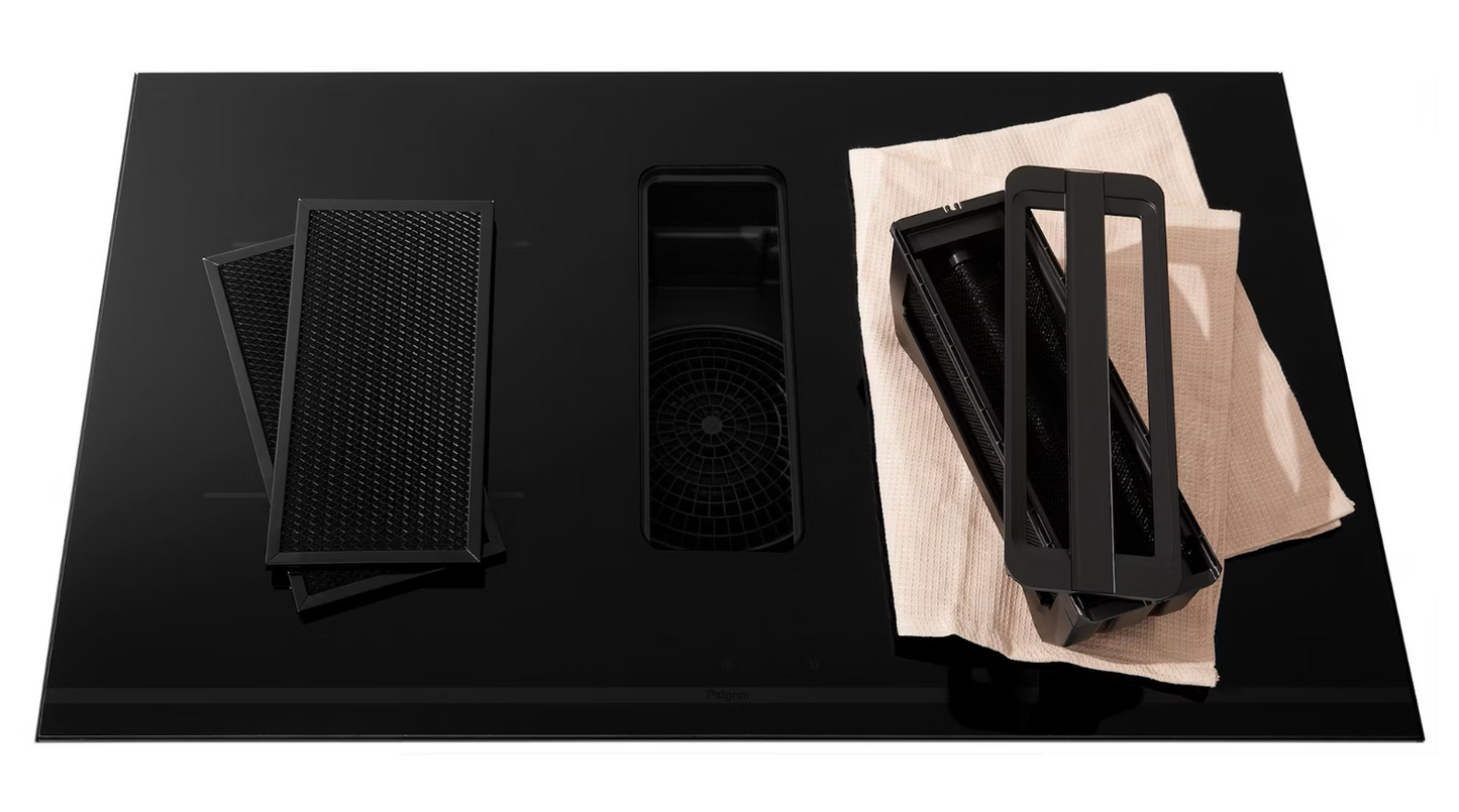 Pelgrim IKR3093 – Inductiekookplaat met Afzuiging – 86 cm – 4 Kookzones