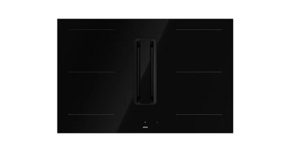 ATAG HIDD08471EVX – Inductiekookplaat met Afzuiging – 80 cm – 4 Kookzones – Zwart Glas