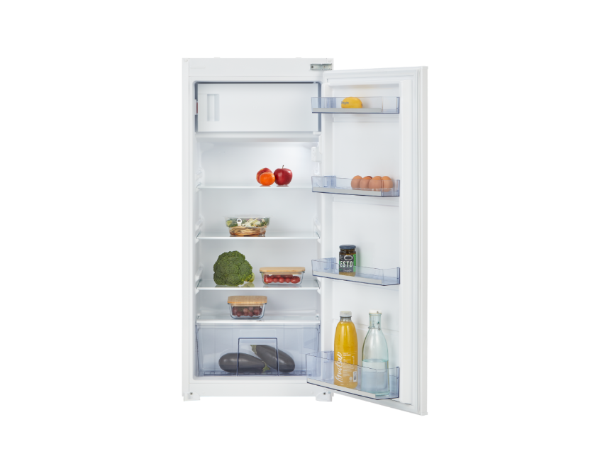 Pelgrim PKVS27122 – Inbouw Koelkast met Vriesvak – 178 Liter – 122 cm – Energieklasse E