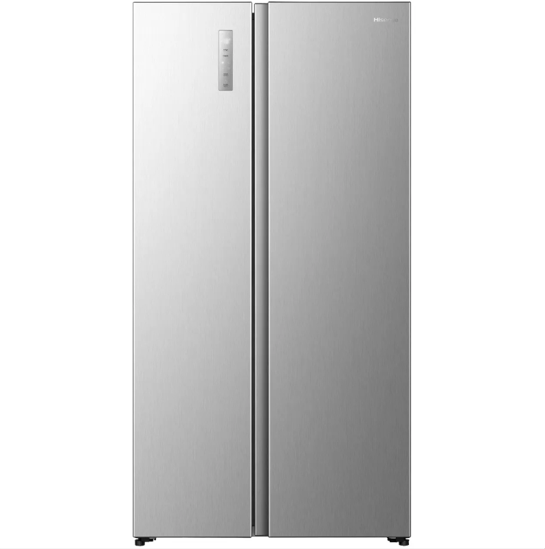 Hisense RS3P558NEID – Amerikaanse Koelkast – 544 Liter – Waterdispenser – Energieklasse D – RVS