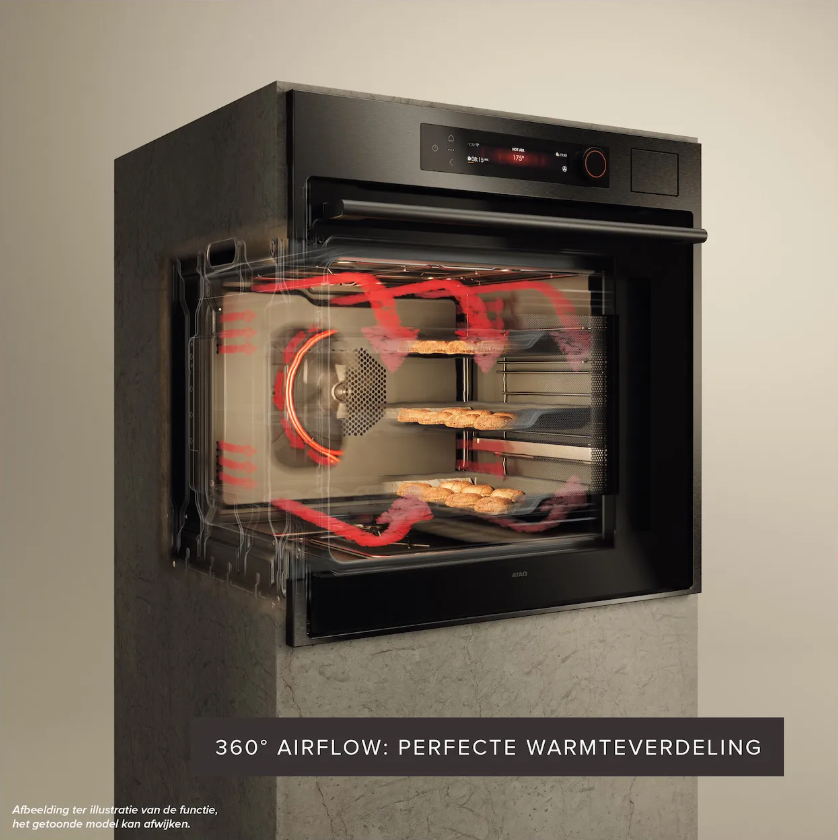 ATAG OX8695D – Inbouw Oven – 71 Liter – Energieklasse A++ – Graphite