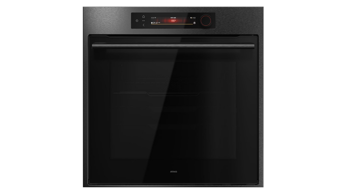 ATAG OXP8612D – Inbouw Oven met Pyrolyse – 71 Liter – Energieklasse A++ – Black Steel
