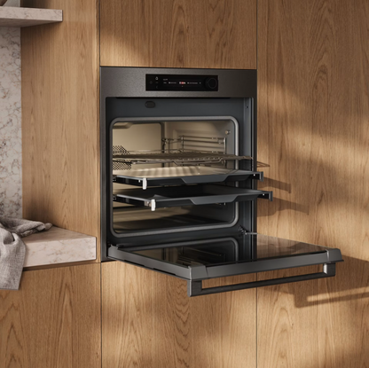 ATAG OXP8612D – Inbouw Oven met Pyrolyse – 71 Liter – Energieklasse A++ – Black Steel