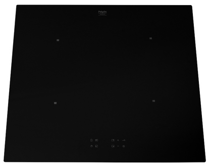Pelgrim IK1264 – Inductiekookplaat – 60 cm – 4 Kookzones – Zwart Glas