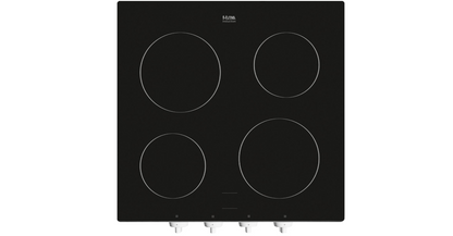 ETNA KCV154WIT – Vrijstaande Keramische Kookplaat – 54 cm – 4 Kookzones – Wit
