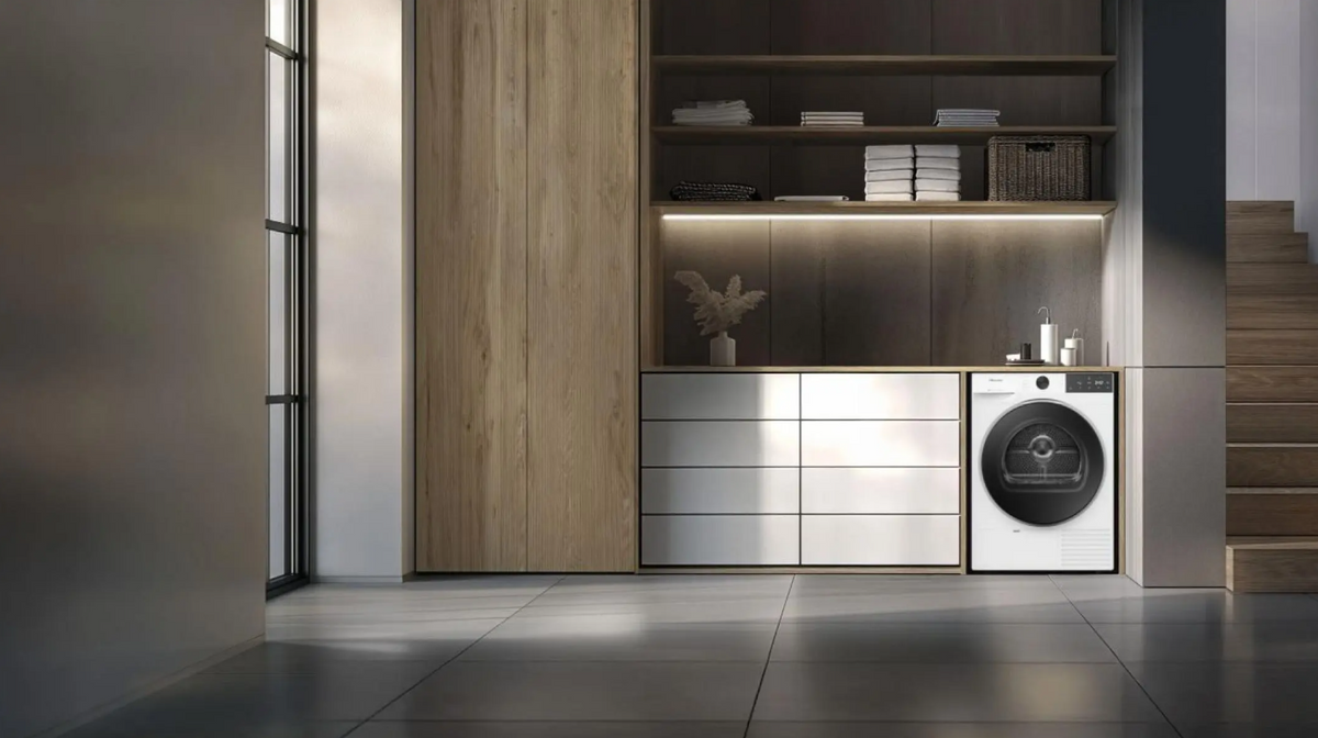 Hisense DH3E900BWCB – Warmtepompdroger – 9 kg – Energieklasse C – Wit