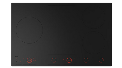ATAG HI28572SV – Inductiekookplaat – 80 cm – 5 Kookzones – Celsius°Cooking – Matzwart