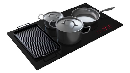 ETNA KIF890ZT – Inductiekookplaat – 90 cm – 5 Kookzones – Flexzone – Zwart Glas