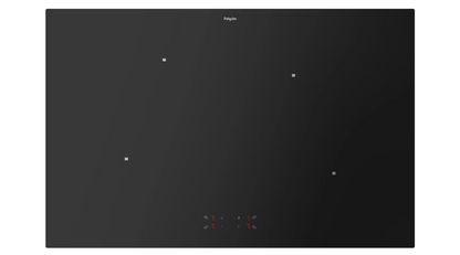 Pelgrim IK2184 – Inductiekookplaat – 80 cm – 4 Kookzones – Zwart Glas