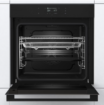 Pelgrim OM860 – Inbouw Oven met Magnetronfunctie – 68 Liter – Zwart Glas