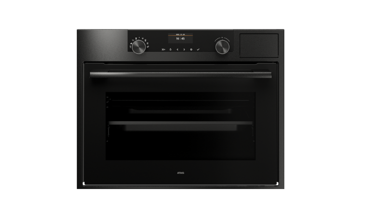 ATAG CS46121C – Inbouw Combi-Stoomoven – 50 Liter – Black Steel