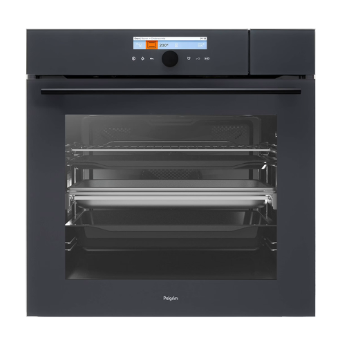 Pelgrim OVS836ANT Combi‑stoomoven – 60 cm Inbouw Combi‑Stoomoven | 73 L | TFT Display | Antraciet