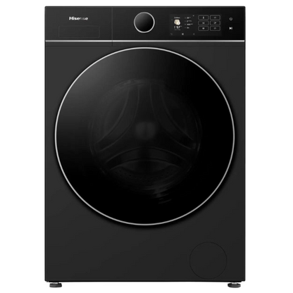 Hisense WF5I1045BBQ Wasmachine - Voorbelading - 10,5 kg - 1400 RPM - Zwart - A-klasse - ConnectLife