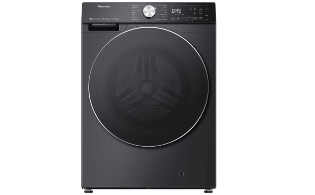 Hisense 5S Serie WF5S1045BB - Wasmachine met Energielabel A - 10,5kg - Auto dosing - 72dB (A) - Steam Wash -1400 toeren - Power Wash 49' - Connectlife