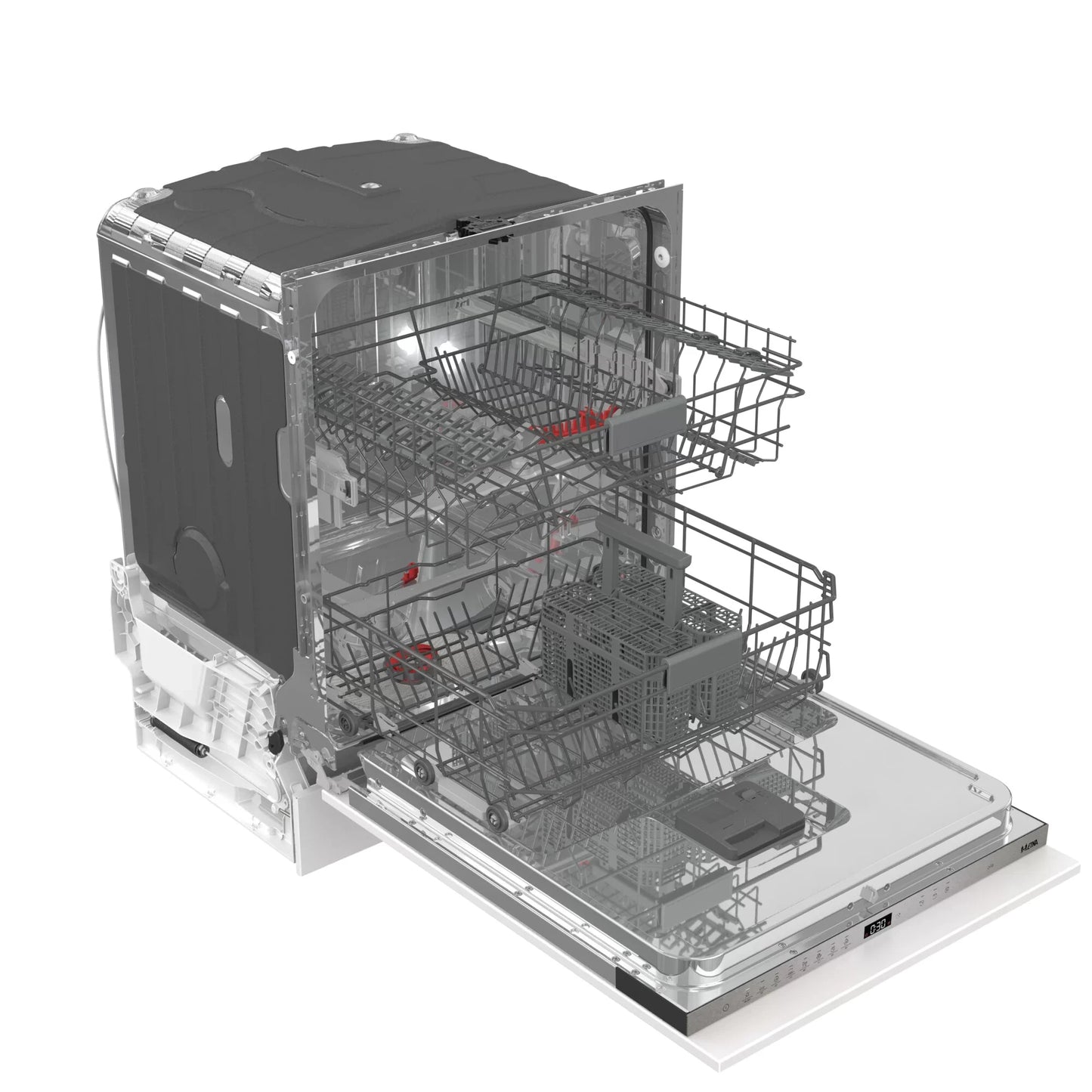 ETNA VW842N Inbouw vaatwasser (60 cm) - sleepscharnier