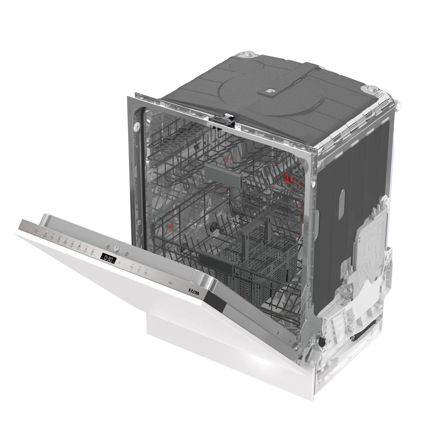 ETNA VW842N Inbouw vaatwasser (60 cm) - sleepscharnier