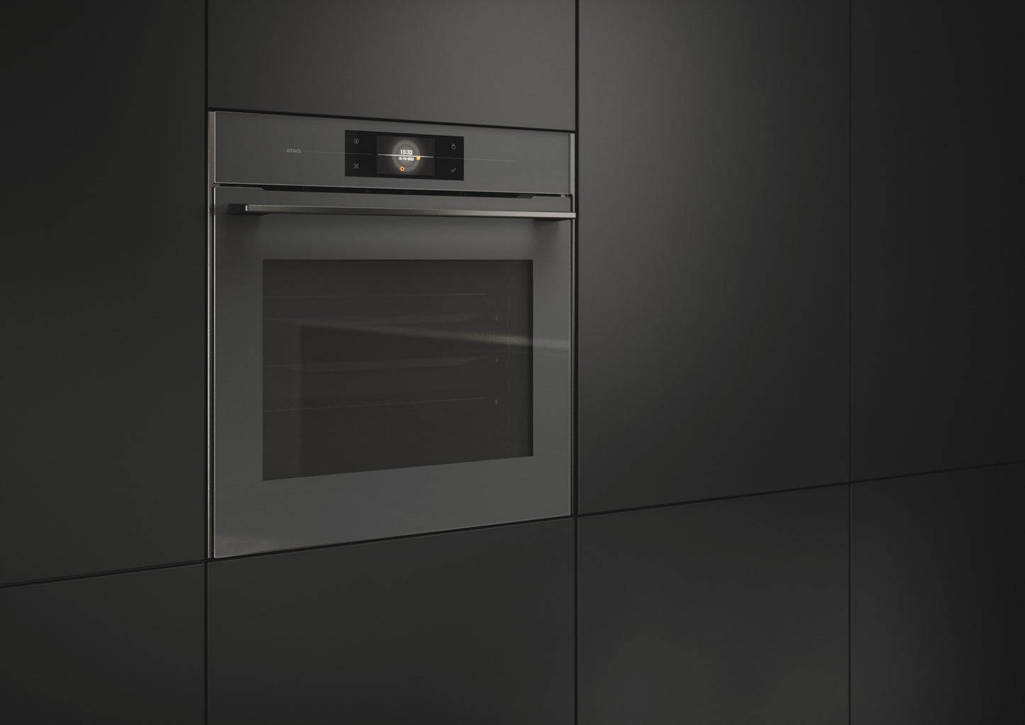 ATAG ZX6685M Pyrolyse oven Pearl Grey